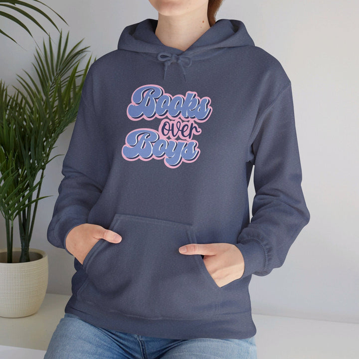 Slow Burn Publishing Hoodie Books Over Boys - Unisex Heavy Blend™ Hooded Sweatshirt