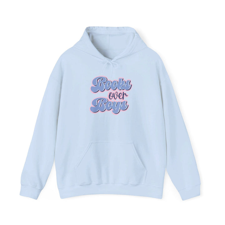 Slow Burn Publishing Hoodie Light Blue / S Books Over Boys - Unisex Heavy Blend™ Hooded Sweatshirt