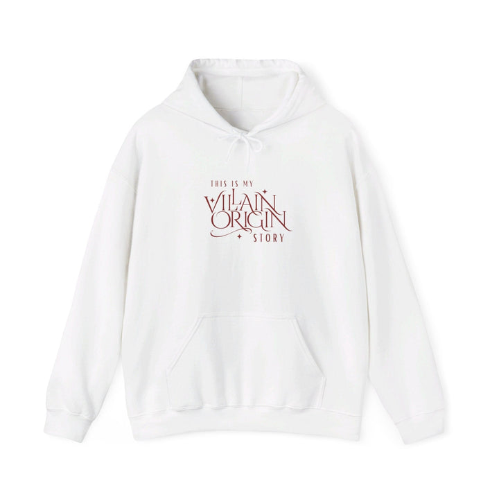 Slow Burn Publishing Hoodie White / S This is my Villain Origin Story - Unisex Heavy Blend™ Hooded Sweatshirt