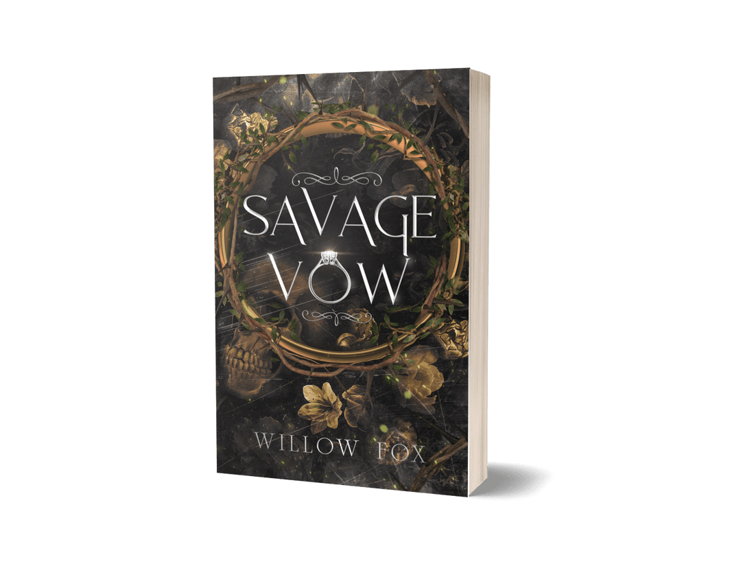 Author Willow Fox paperback Unsigned Paperback Savage Vow (paperback)