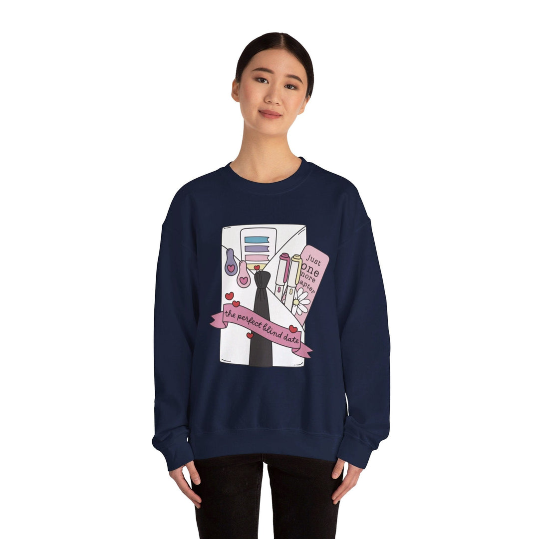 Slow Burn Publishing Sweatshirt Blind Date - Unisex Heavy Blend™ Crewneck Sweatshirt