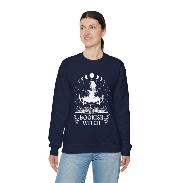 Slow Burn Publishing Sweatshirt Bookish Witch - Unisex Heavy Blend™ Crewneck Sweatshirt