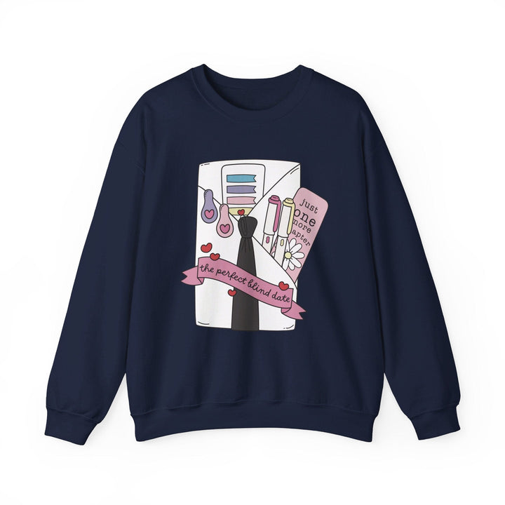 Slow Burn Publishing Sweatshirt Navy / S Blind Date - Unisex Heavy Blend™ Crewneck Sweatshirt