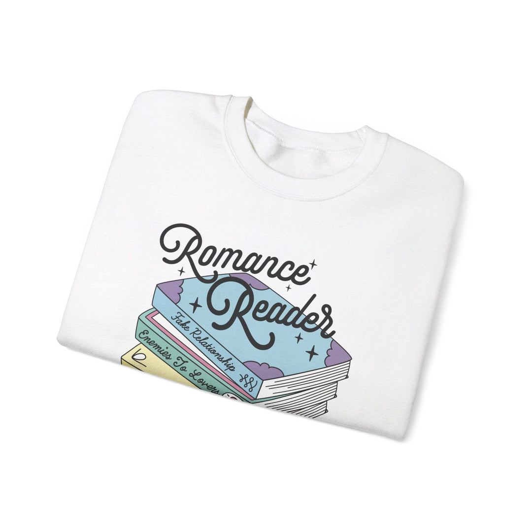 Slow Burn Publishing Sweatshirt Romance Reader - Unisex Heavy Blend™ Crewneck Sweatshirt