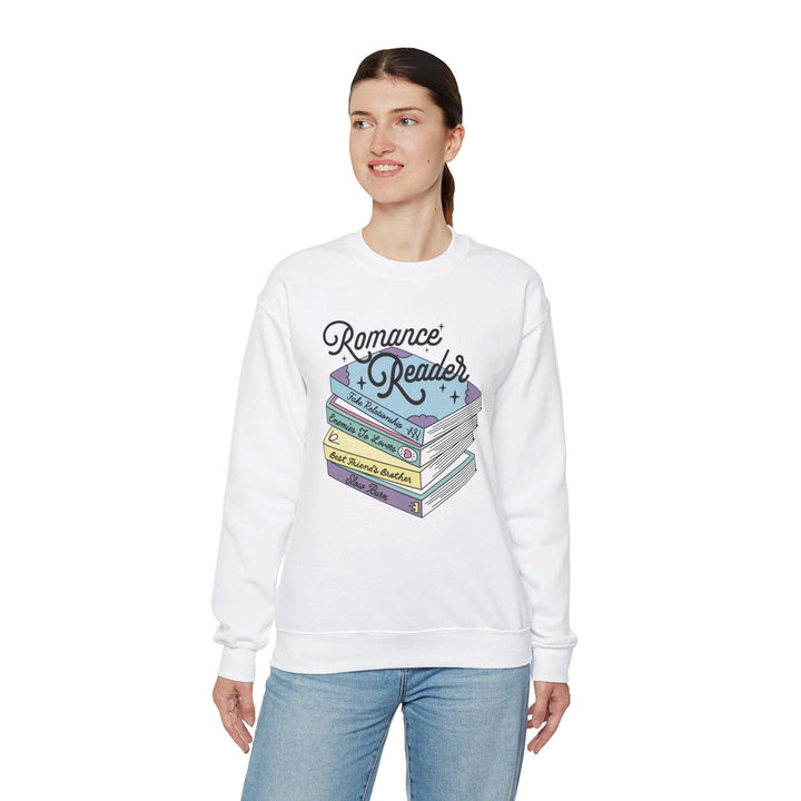 Slow Burn Publishing Sweatshirt Romance Reader - Unisex Heavy Blend™ Crewneck Sweatshirt