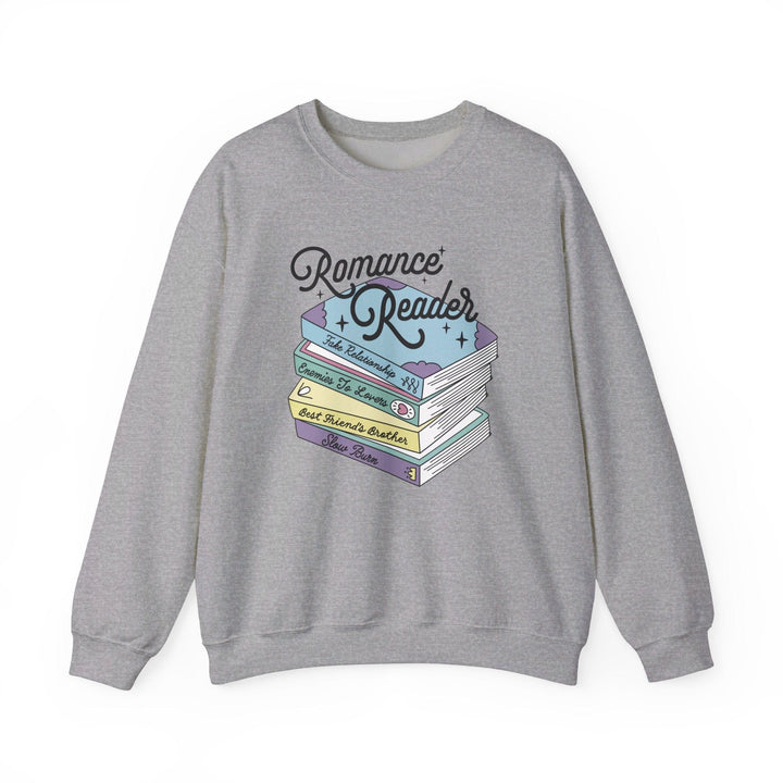 Slow Burn Publishing Sweatshirt Sport Grey / S Romance Reader - Unisex Heavy Blend™ Crewneck Sweatshirt