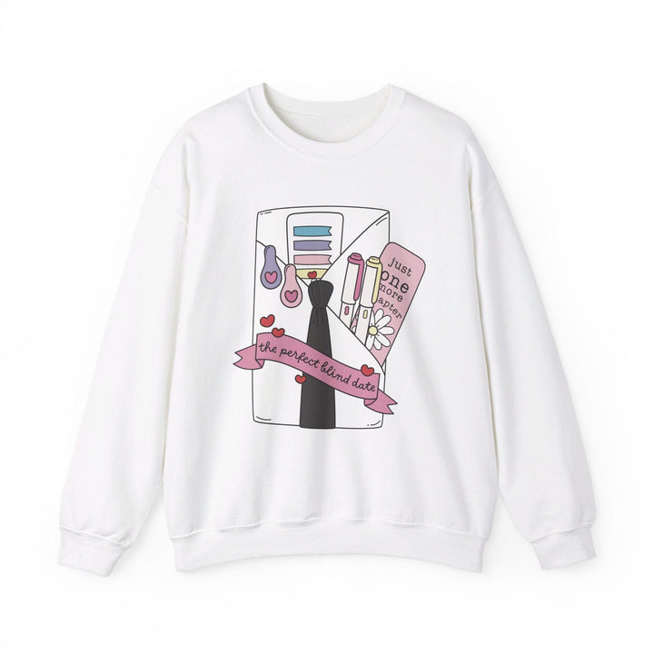 Slow Burn Publishing Sweatshirt White / S Blind Date - Unisex Heavy Blend™ Crewneck Sweatshirt