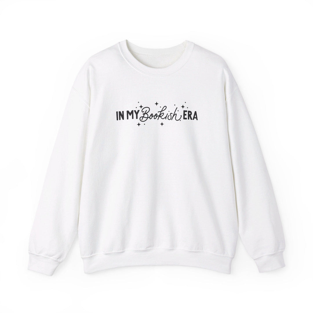 Slow Burn Publishing Sweatshirt White / S In My Bookish Era - Unisex Heavy Blend™ Crewneck Sweatshirt