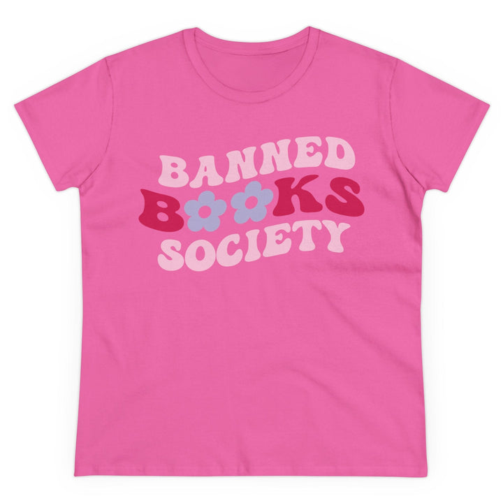 Slow Burn Publishing T-Shirt Azalea / S Banned Books Society - Women's Midweight Cotton Tee