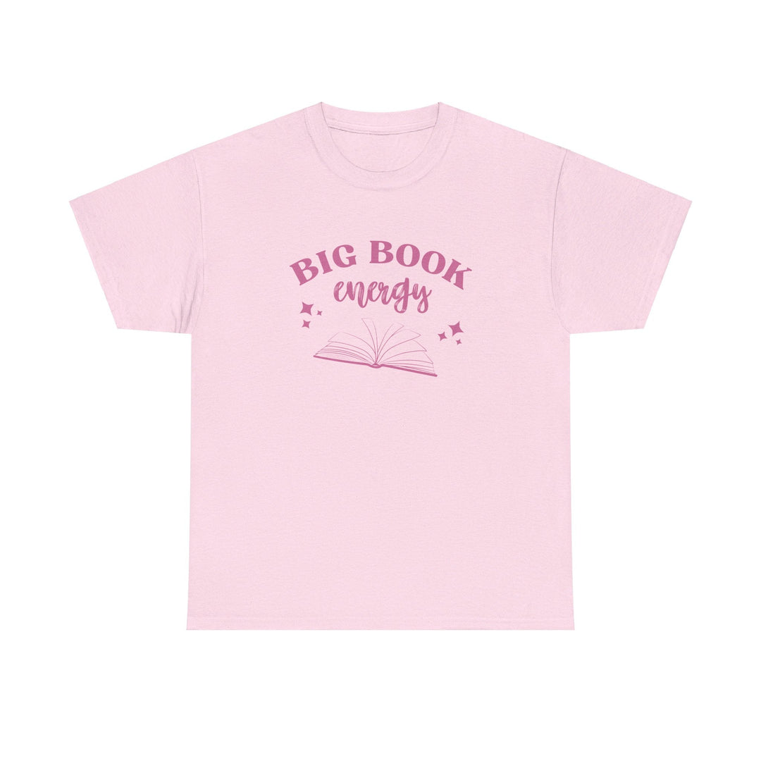 Slow Burn Publishing T-Shirt Big Book Energy - Unisex Heavy Cotton Tee