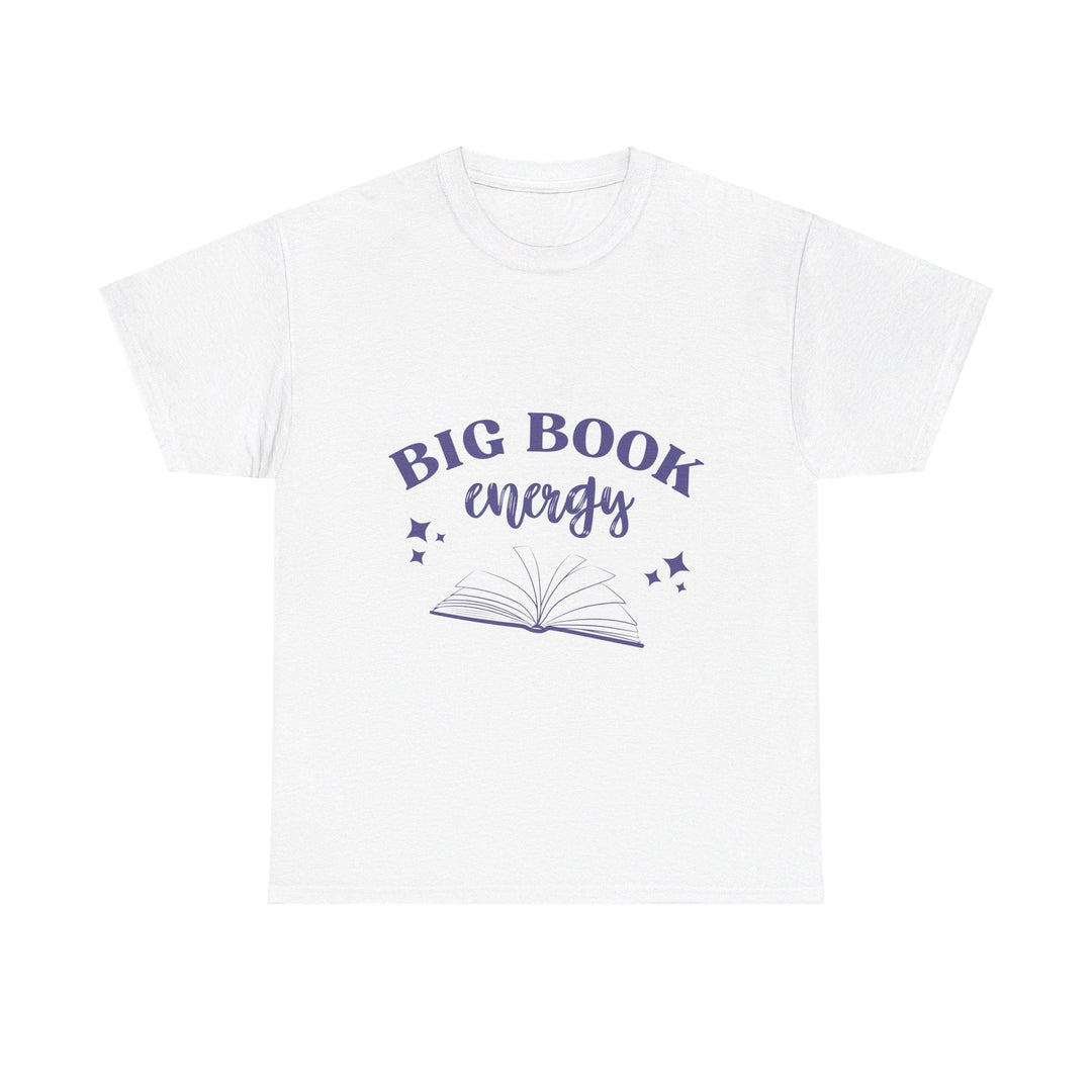 Slow Burn Publishing T-Shirt Big Book Energy - Unisex Heavy Cotton Tee