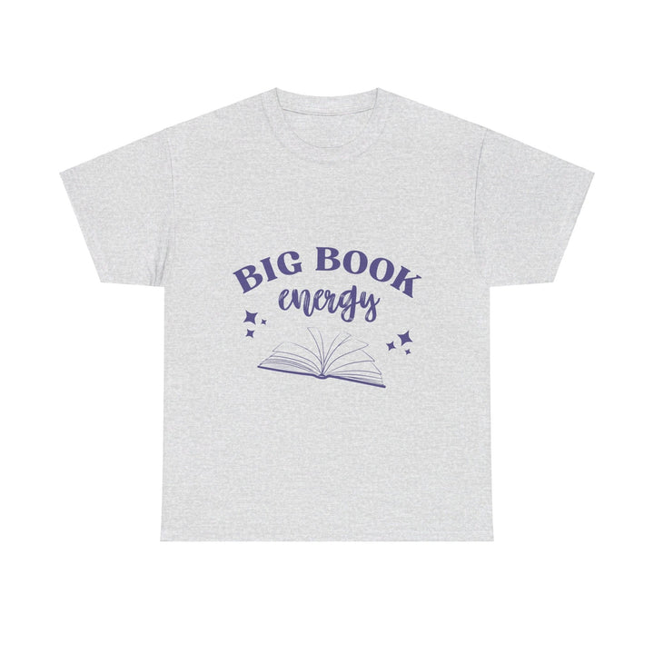 Slow Burn Publishing T-Shirt Big Book Energy - Unisex Heavy Cotton Tee