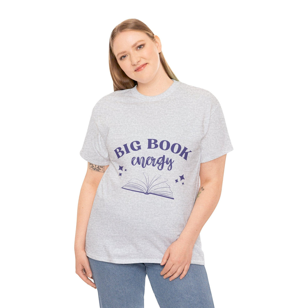 Slow Burn Publishing T-Shirt Big Book Energy - Unisex Heavy Cotton Tee