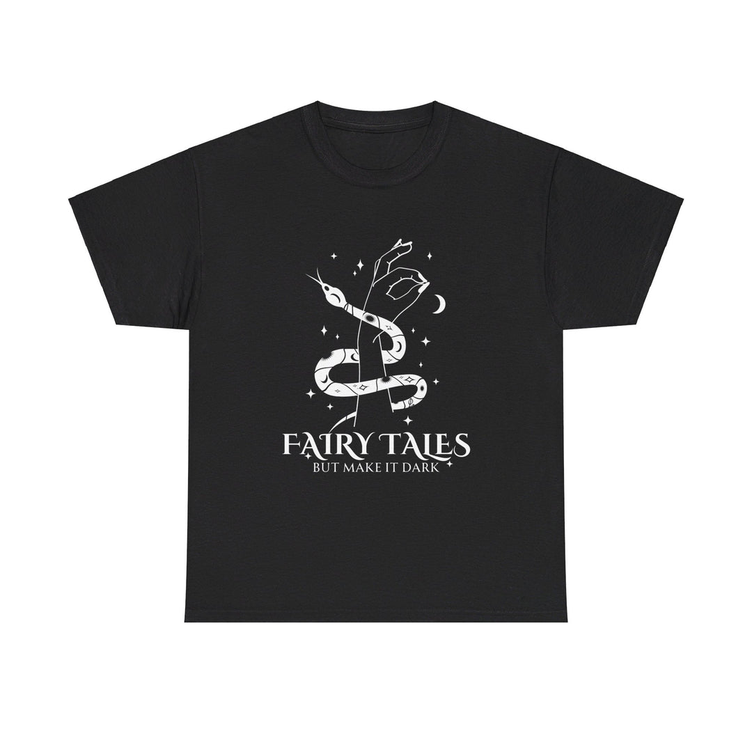 Slow Burn Publishing T-Shirt Black / S Fairy Tales but make it Dark - Unisex Heavy Cotton Tee