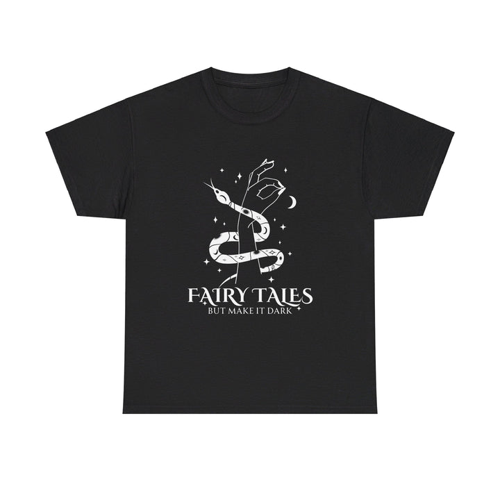 Slow Burn Publishing T-Shirt Black / S Fairy Tales but make it Dark - Unisex Heavy Cotton Tee