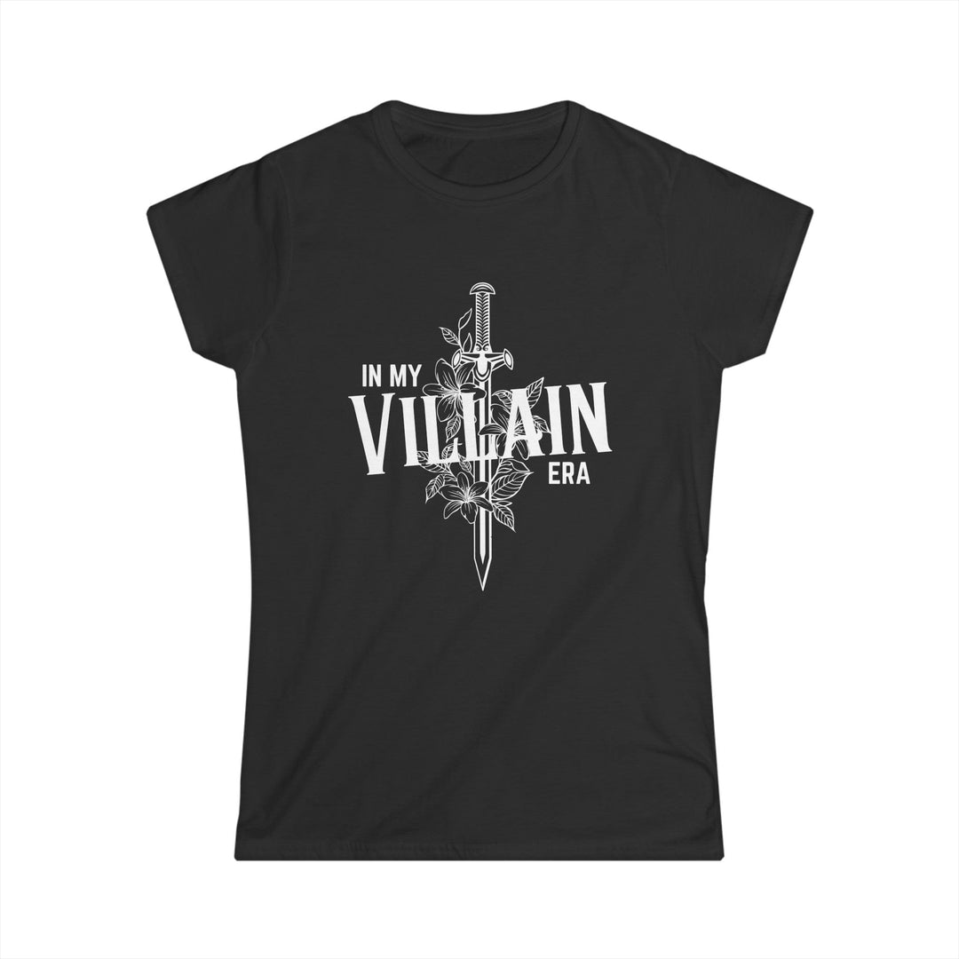 Slow Burn Publishing T-Shirt Black / S In My Villain Era: Women's Softstyle Tee