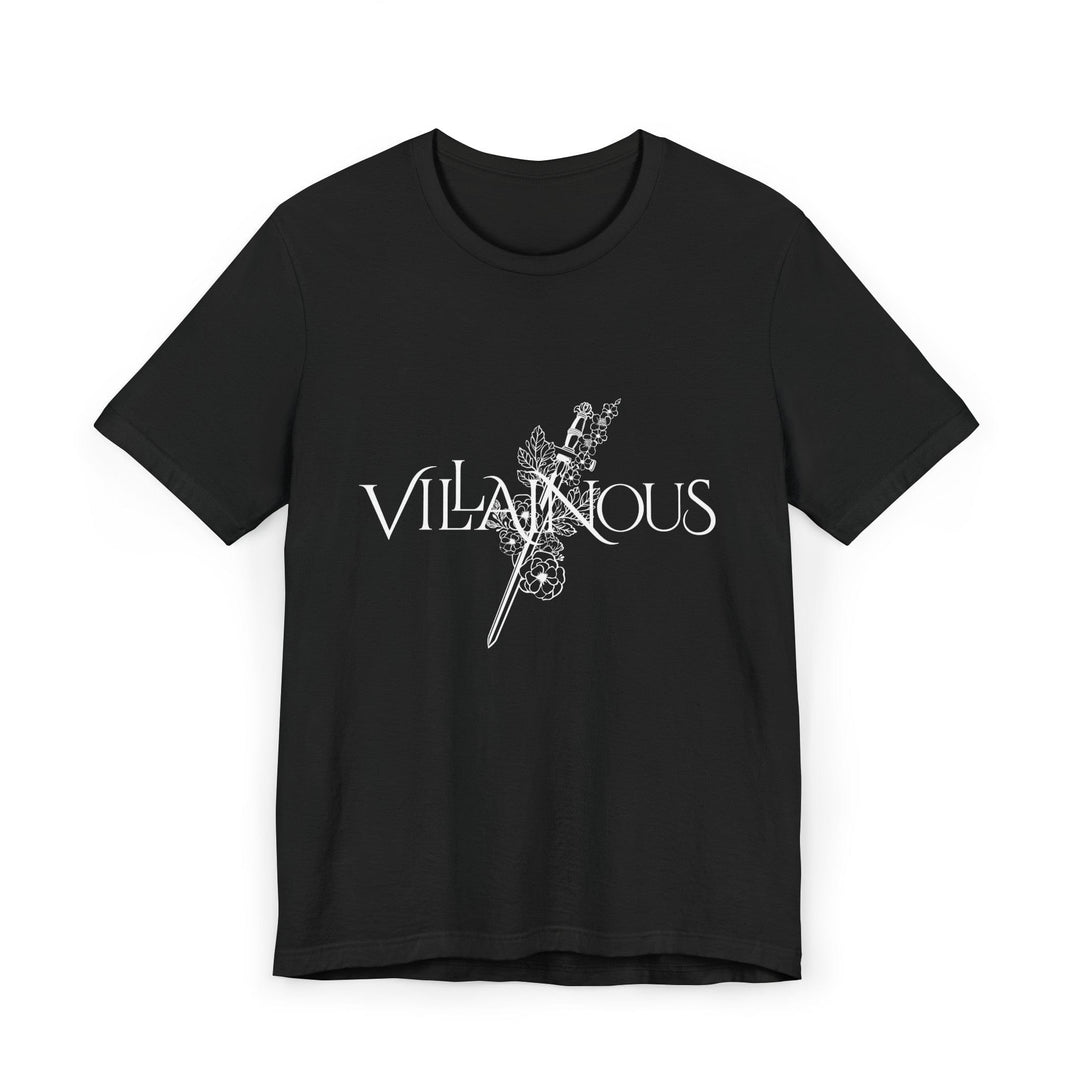 Slow Burn Publishing T-Shirt Black / S Villainous - Unisex Jersey T-Shirt