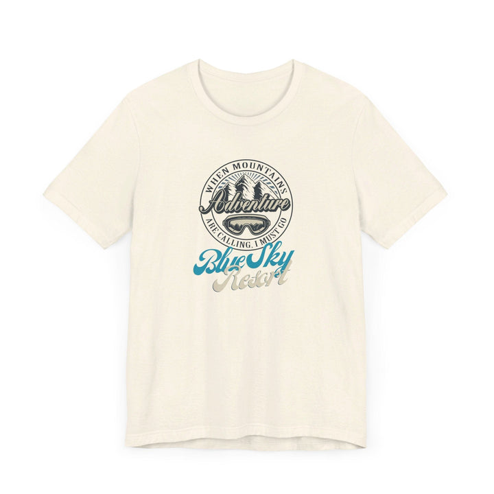 Slow Burn Publishing T-Shirt Blue Sky Resort - Unisex Jersey Short Sleeve Tee