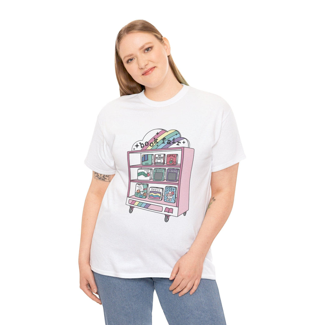 Slow Burn Publishing T-Shirt Bookfair - Unisex Heavy Cotton Tee