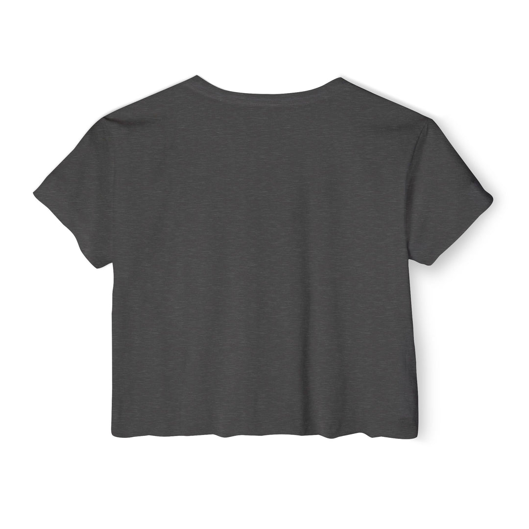 Slow Burn Publishing T-Shirt Bookworm Crane - Women's Festival Crop Top