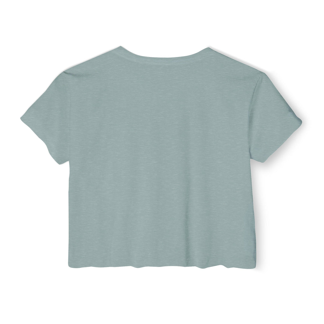 Slow Burn Publishing T-Shirt Bookworm Crane - Women's Festival Crop Top