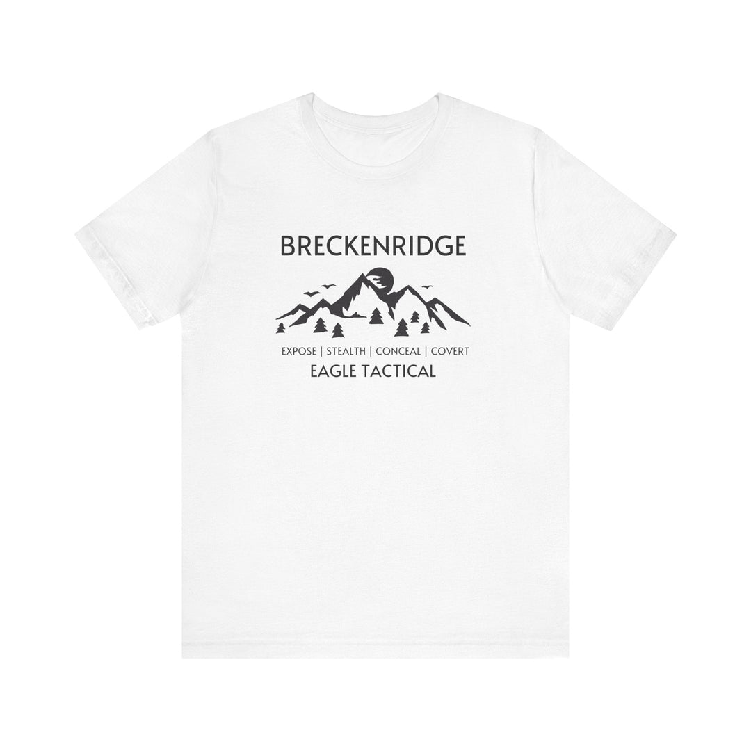 Slow Burn Publishing T-Shirt Breckenridge - Expose | Stealth | Conceal | Covert - Unisex Jersey Short Sleeve Tee