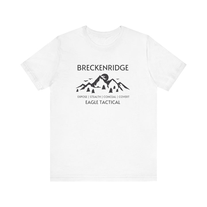 Slow Burn Publishing T-Shirt Breckenridge - Expose | Stealth | Conceal | Covert - Unisex Jersey Short Sleeve Tee