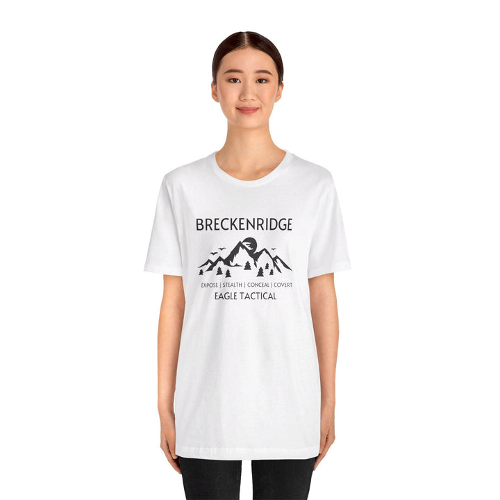 Slow Burn Publishing T-Shirt Breckenridge - Expose | Stealth | Conceal | Covert - Unisex Jersey Short Sleeve Tee