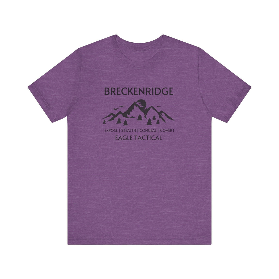 Slow Burn Publishing T-Shirt Breckenridge - Expose | Stealth | Conceal | Covert - Unisex Jersey Short Sleeve Tee