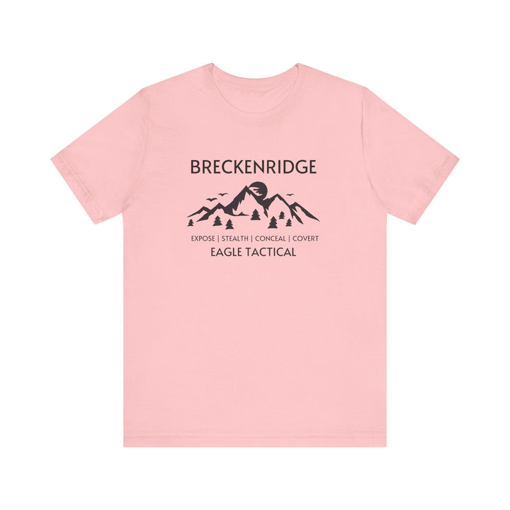 Slow Burn Publishing T-Shirt Breckenridge - Expose | Stealth | Conceal | Covert - Unisex Jersey Short Sleeve Tee