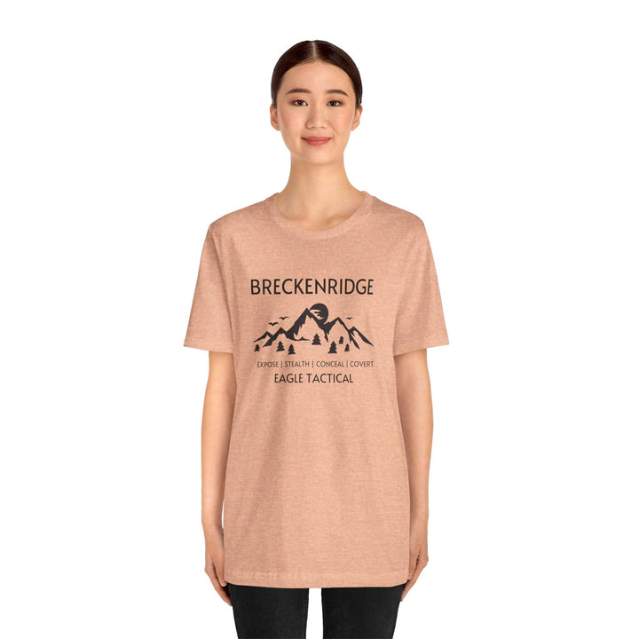 Slow Burn Publishing T-Shirt Breckenridge - Expose | Stealth | Conceal | Covert - Unisex Jersey Short Sleeve Tee