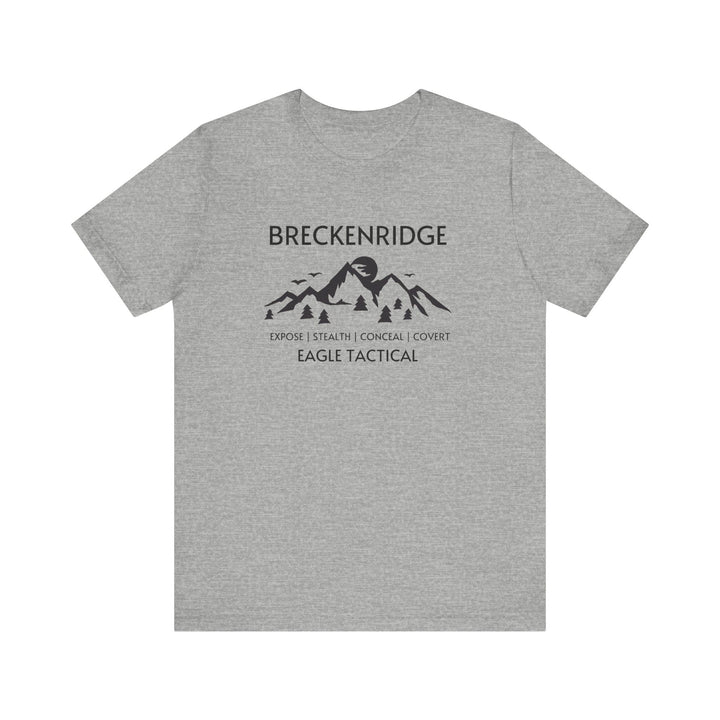 Slow Burn Publishing T-Shirt Breckenridge - Expose | Stealth | Conceal | Covert - Unisex Jersey Short Sleeve Tee