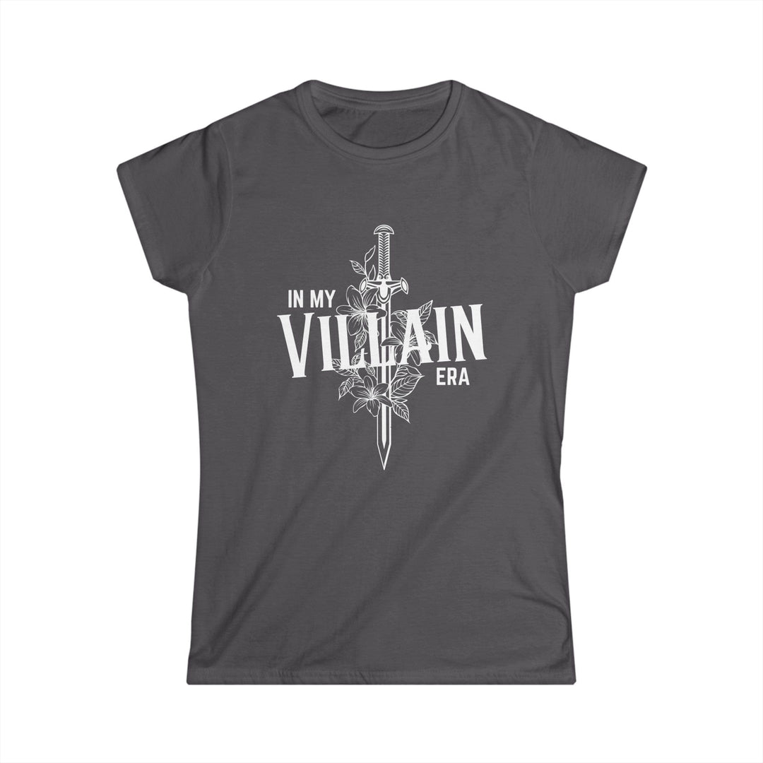 Slow Burn Publishing T-Shirt Charcoal / S In My Villain Era: Women's Softstyle Tee