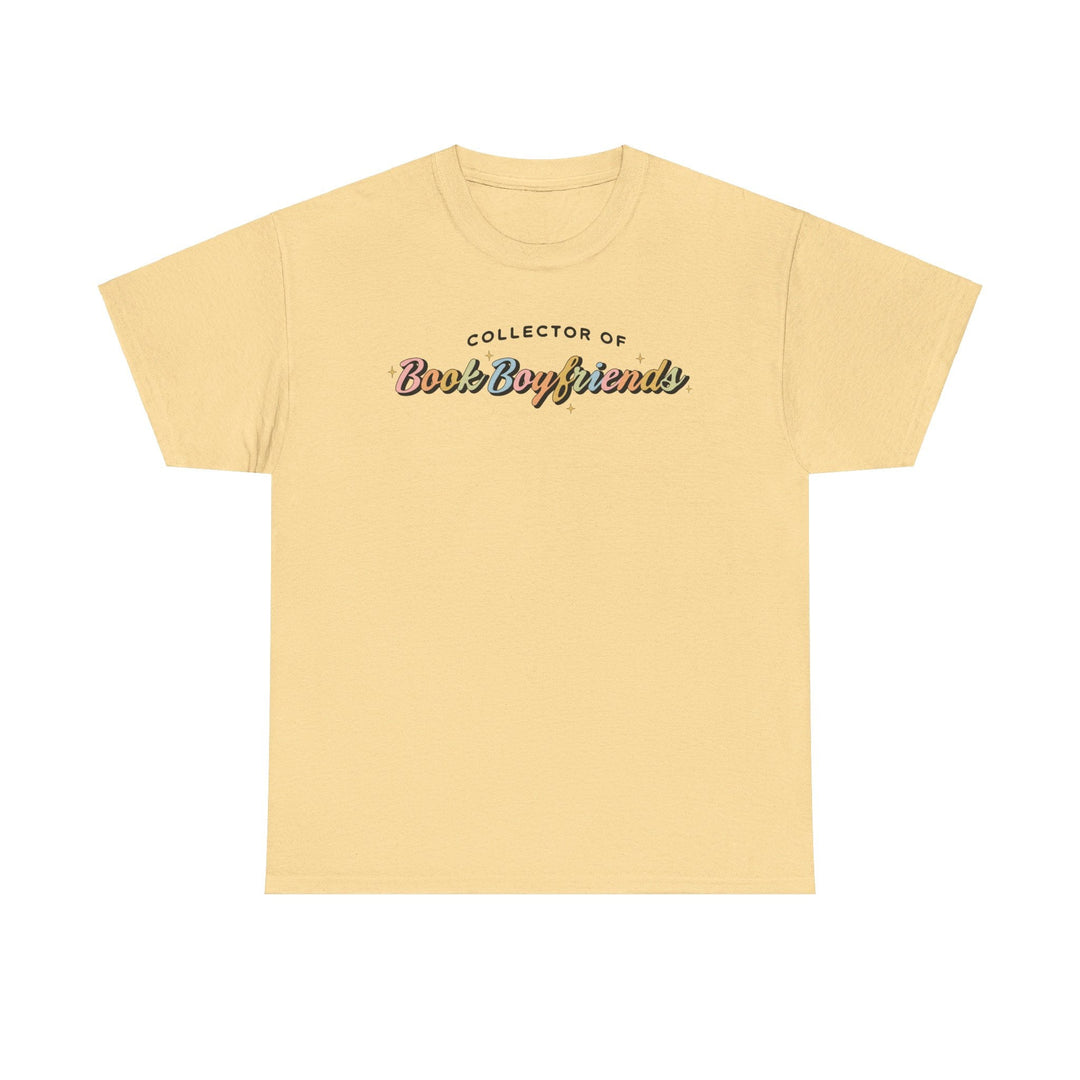 Slow Burn Publishing T-Shirt Collector of Book Boyfriends - Unisex Heavy Cotton Tee