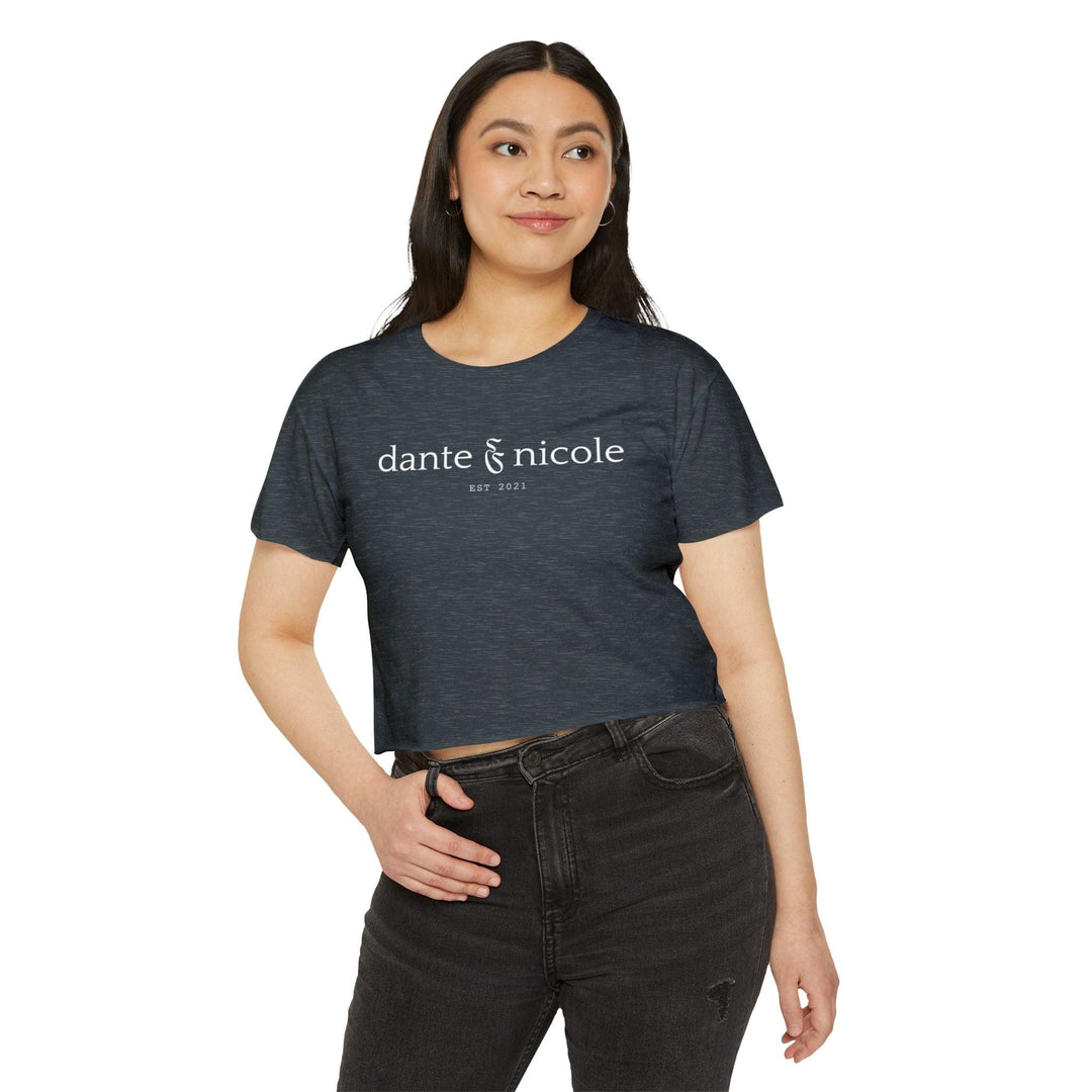 Slow Burn Publishing T-Shirt Dante & Nicole - Women's Festival Crop Top