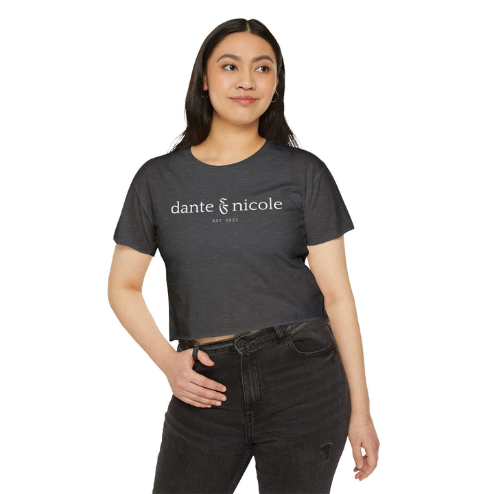 Slow Burn Publishing T-Shirt Dante & Nicole - Women's Festival Crop Top