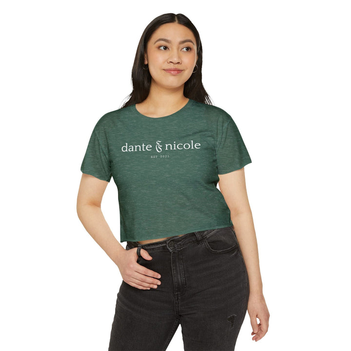 Slow Burn Publishing T-Shirt Dante & Nicole - Women's Festival Crop Top