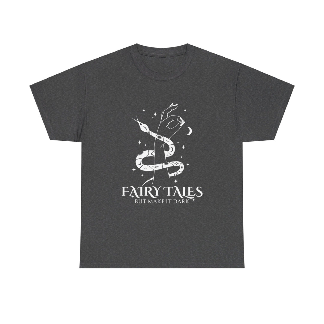 Slow Burn Publishing T-Shirt Dark Heather / S Fairy Tales but make it Dark - Unisex Heavy Cotton Tee