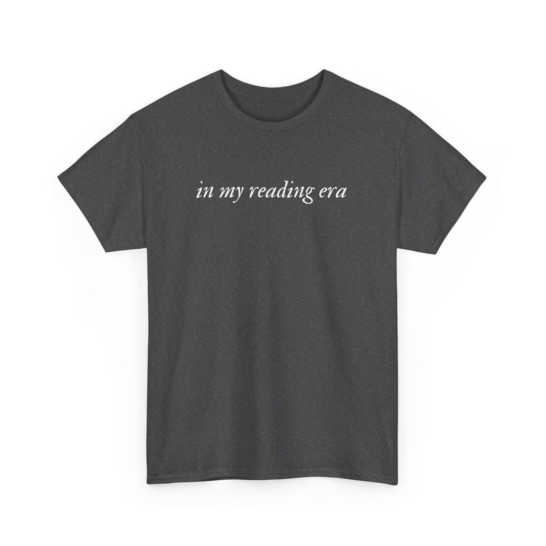 Slow Burn Publishing T-Shirt Dark Heather / S In My Reading Era - Unisex Heavy Cotton Tee