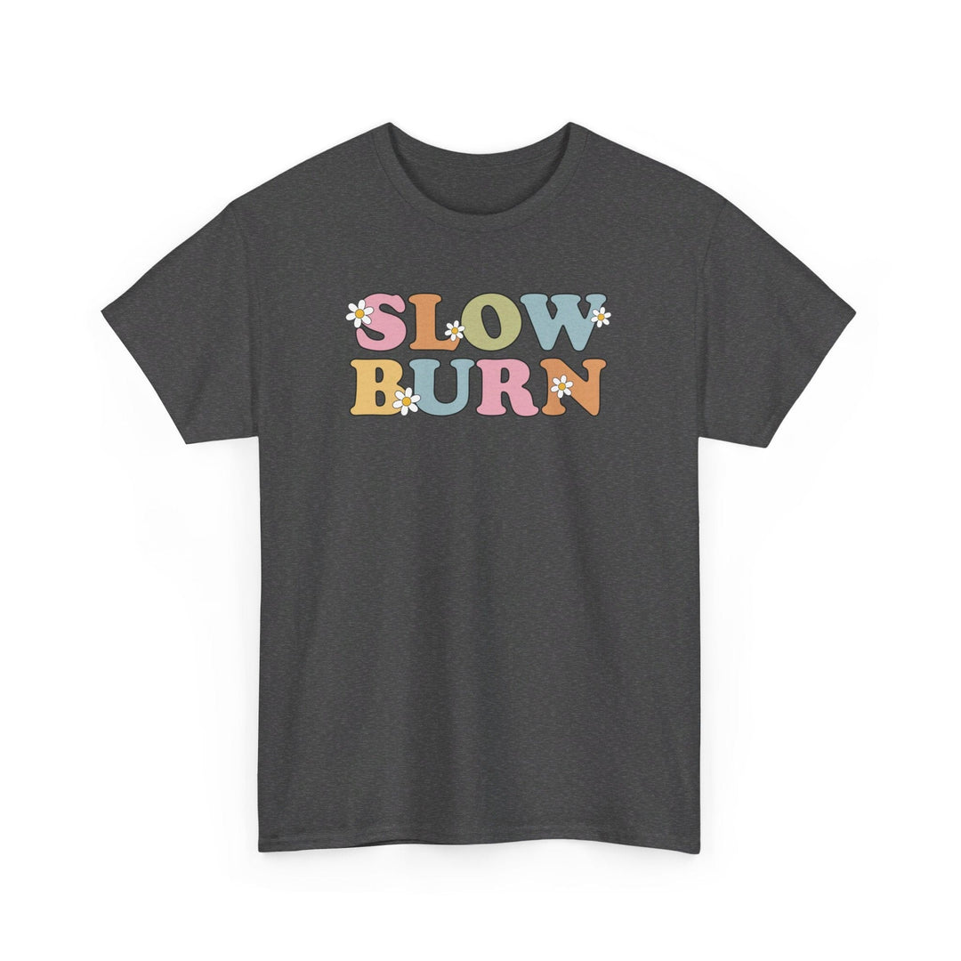 Slow Burn Publishing T-Shirt Dark Heather / S Slow Burn - Unisex Heavy Cotton Tee