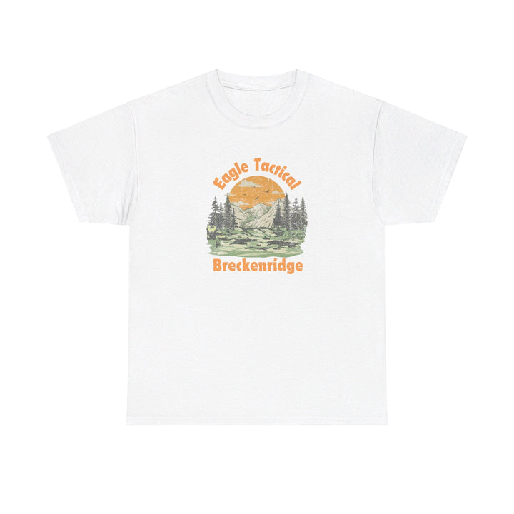 Slow Burn Publishing T-Shirt Eagle Tactical Breckenridge Sunrise/Sunset - Unisex Heavy Cotton Tee