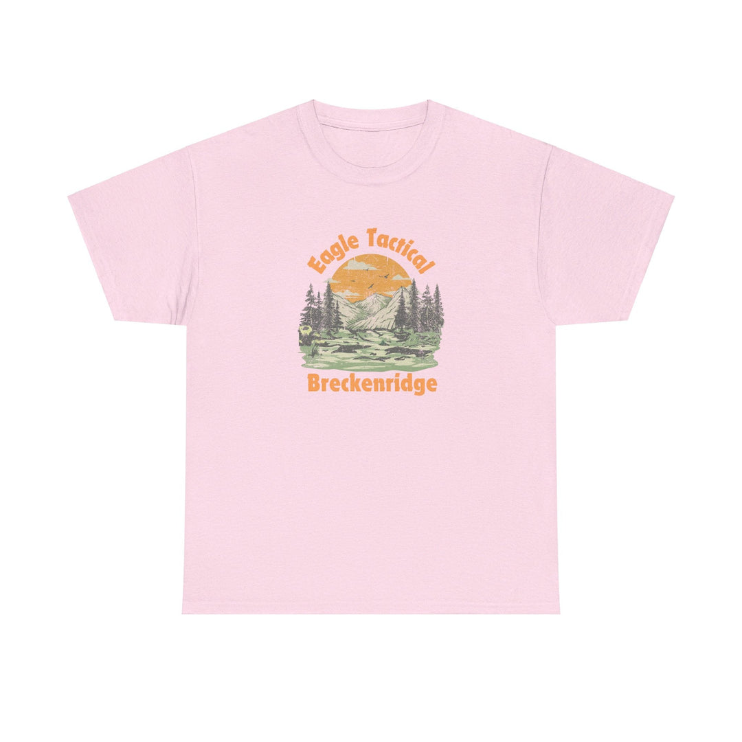 Slow Burn Publishing T-Shirt Eagle Tactical Breckenridge Sunrise/Sunset - Unisex Heavy Cotton Tee