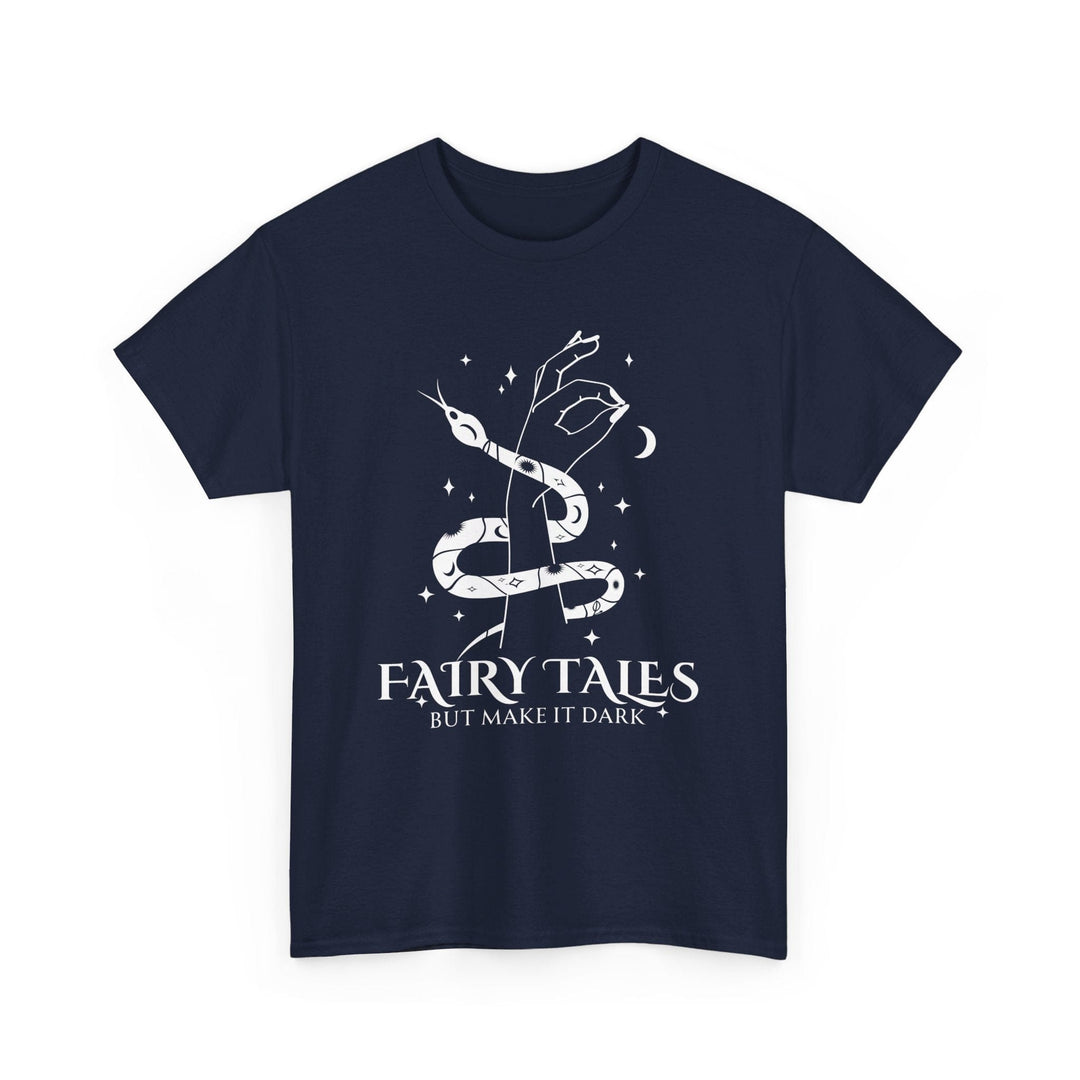 Slow Burn Publishing T-Shirt Fairy Tales but make it Dark - Unisex Heavy Cotton Tee