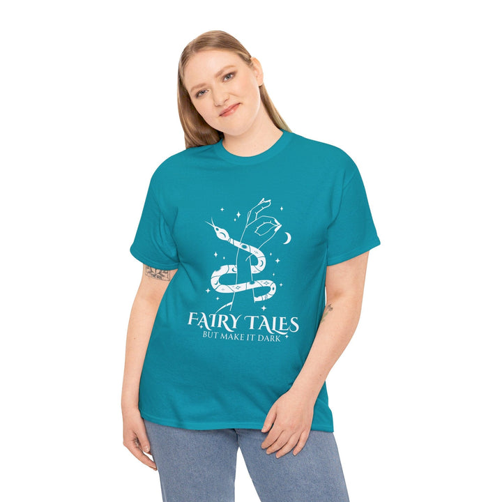 Slow Burn Publishing T-Shirt Fairy Tales but make it Dark - Unisex Heavy Cotton Tee