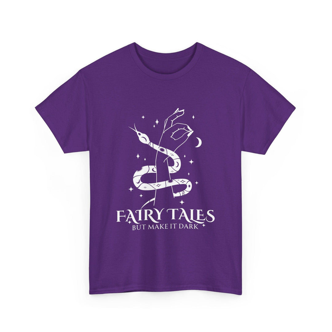 Slow Burn Publishing T-Shirt Fairy Tales but make it Dark - Unisex Heavy Cotton Tee