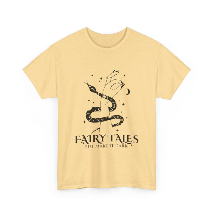 Slow Burn Publishing T-Shirt Fairy Tales but make it Dark - Unisex Heavy Cotton Tee