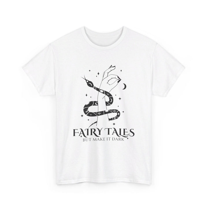 Slow Burn Publishing T-Shirt Fairy Tales but make it Dark - Unisex Heavy Cotton Tee