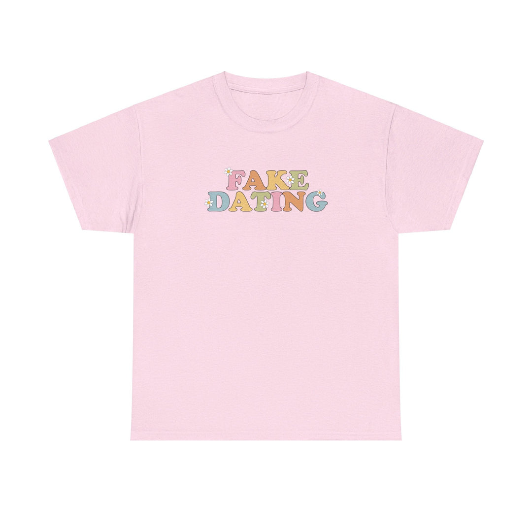 Slow Burn Publishing T-Shirt Fake Dating - Unisex Heavy Cotton Tee