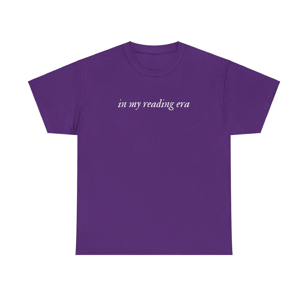 Slow Burn Publishing T-Shirt In My Reading Era - Unisex Heavy Cotton Tee