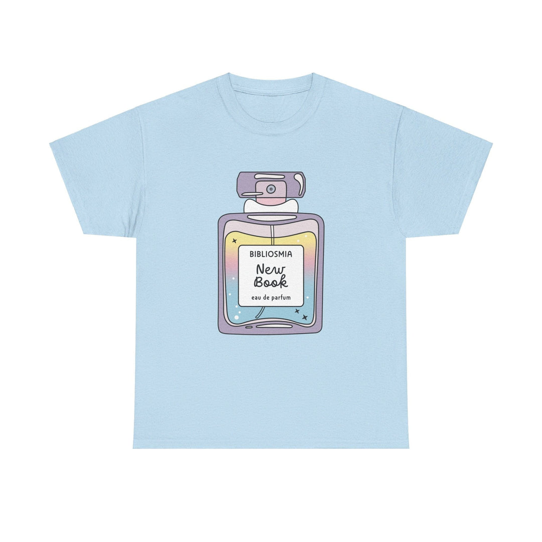 Slow Burn Publishing T-Shirt Light Blue / S Bibliosmia - Unisex Heavy Cotton Tee